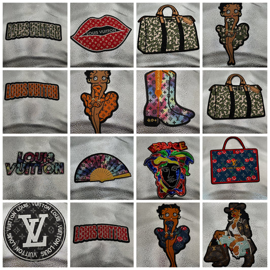 Luxury patches about 6-10 inch