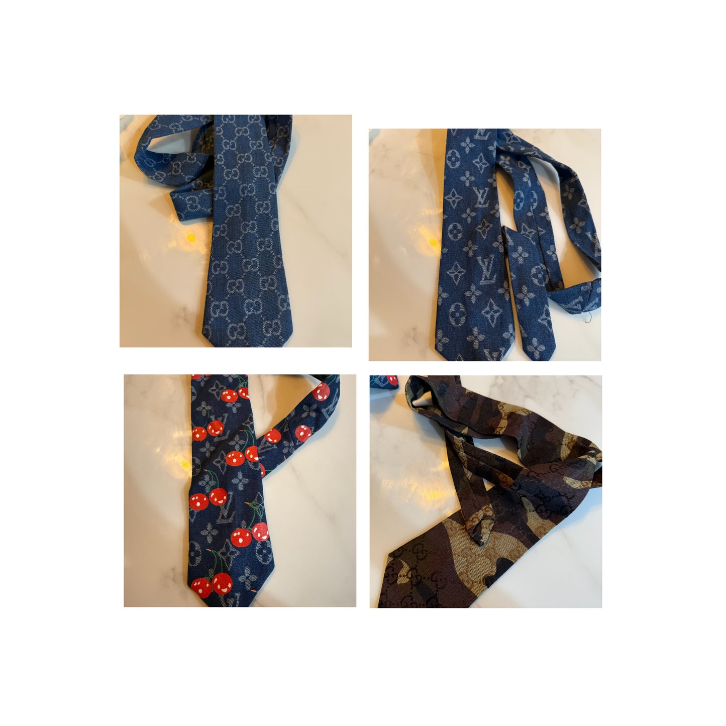 Luxury Chery ties men tie 58 inches long