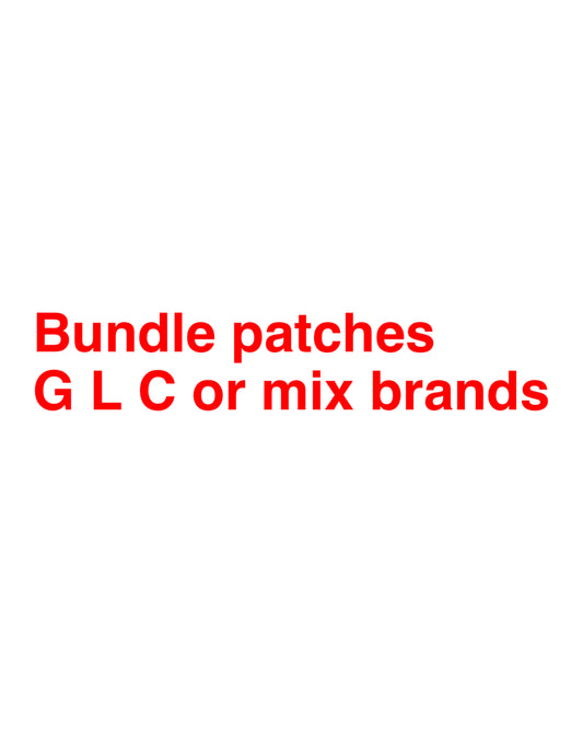 Luxury patches bundle deals small patches set 10 pc
