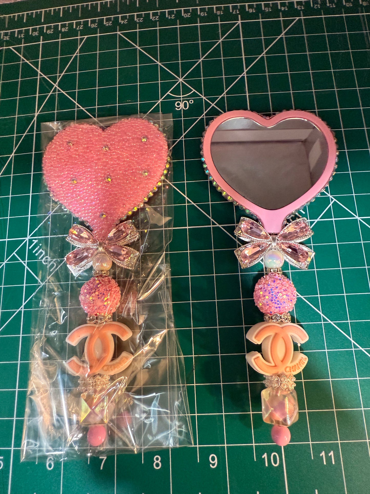 Mirrors and phone keychains