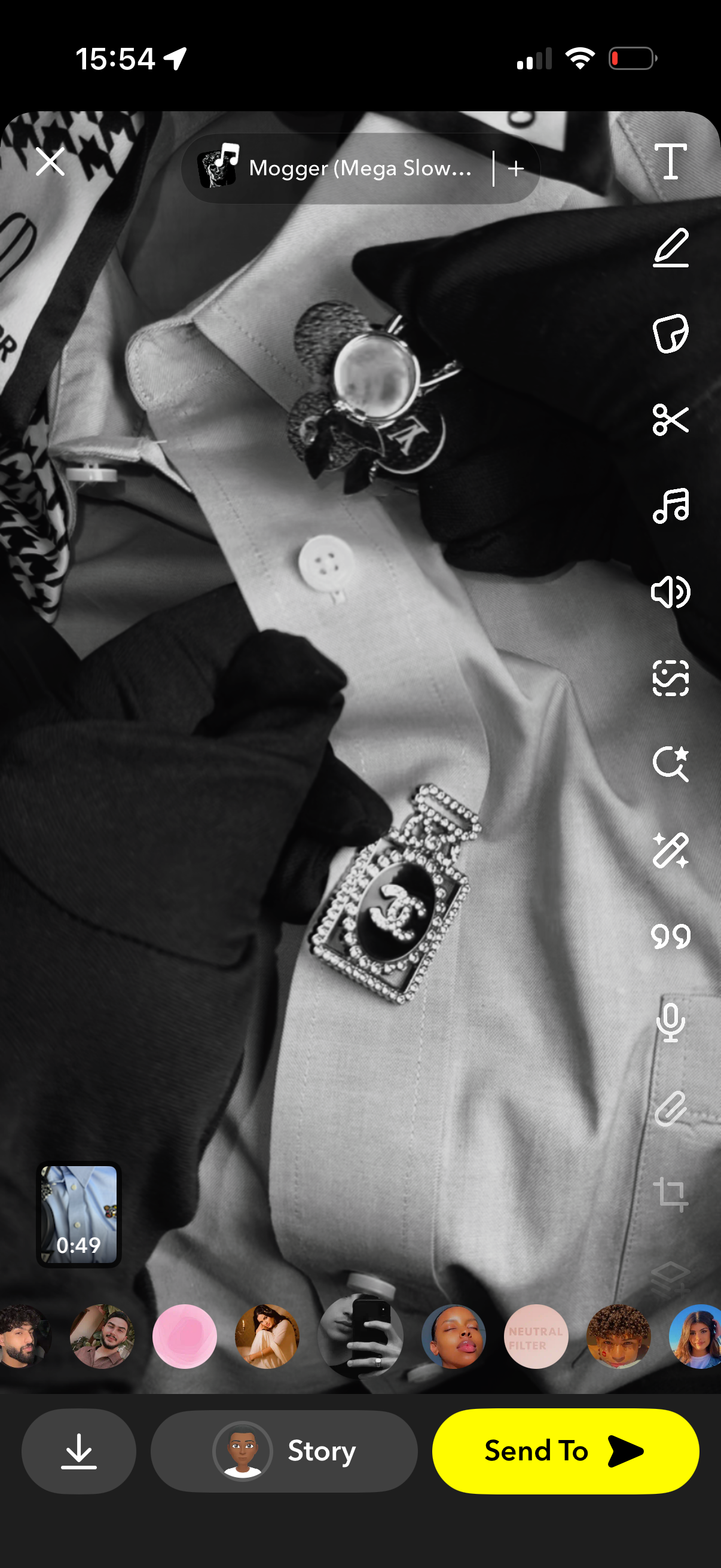 Cuff Links Button Cover Round Brass Blank Cufflinks for Mens Formal Business Shirt