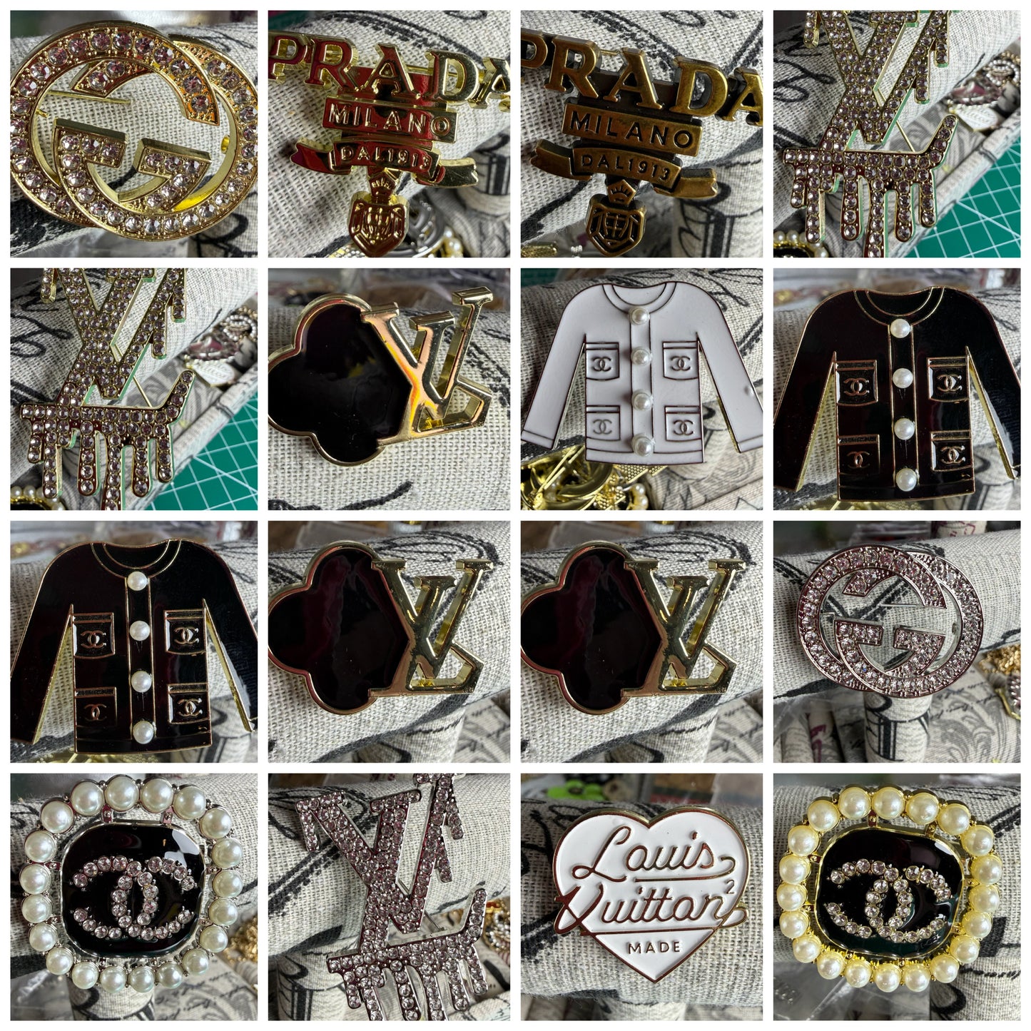 Luxury brooches