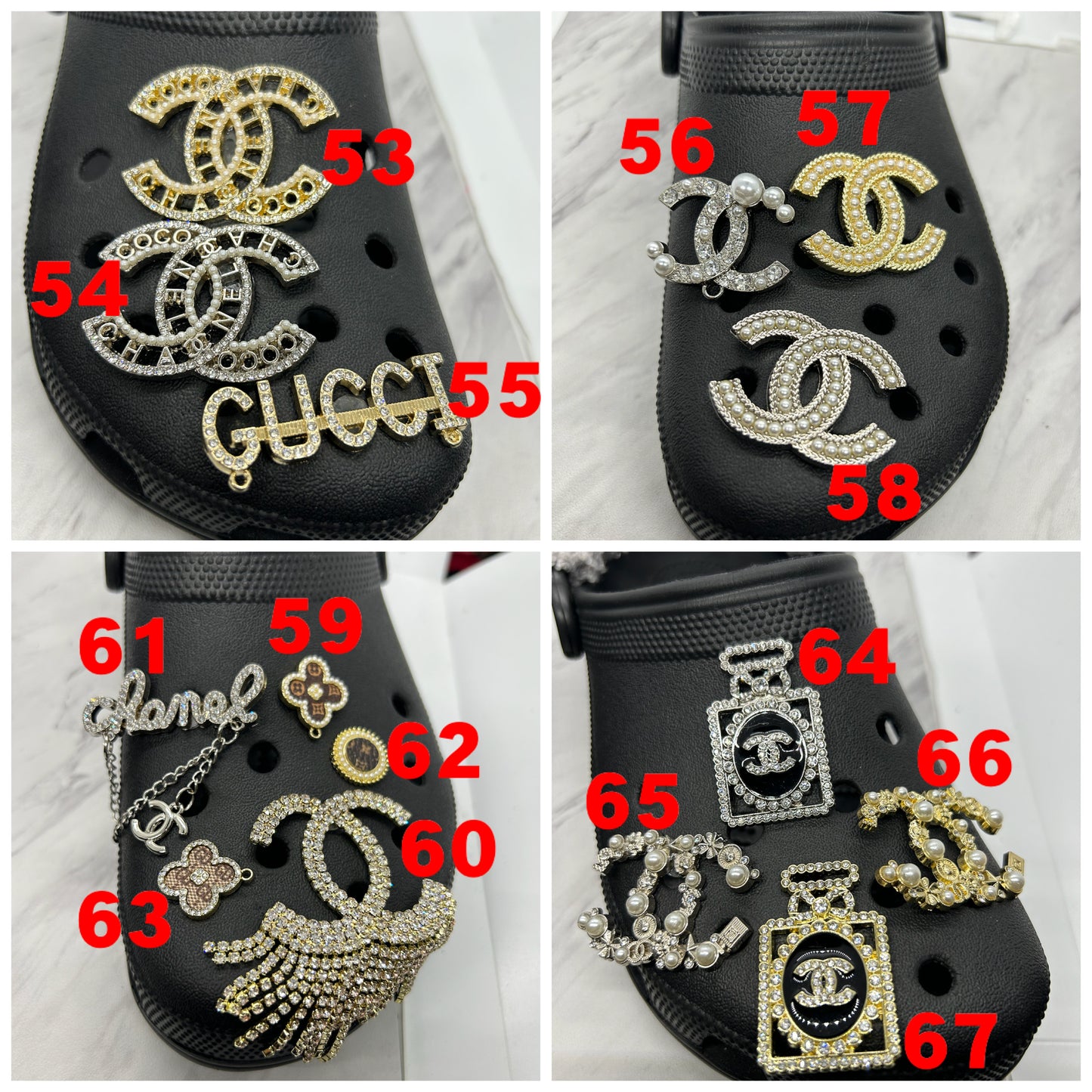 Luxury Croc Charms FROM 1-95